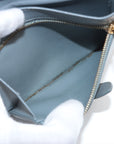 Celine Medium Strap Leather Wallet Gr Corner Cut Coin Coloured