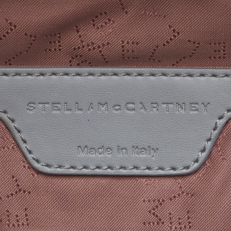 Stella McCartney Farabella Rucksack Shoulder Bag 2WAY Silver Polyester Ladies Stella McCartney