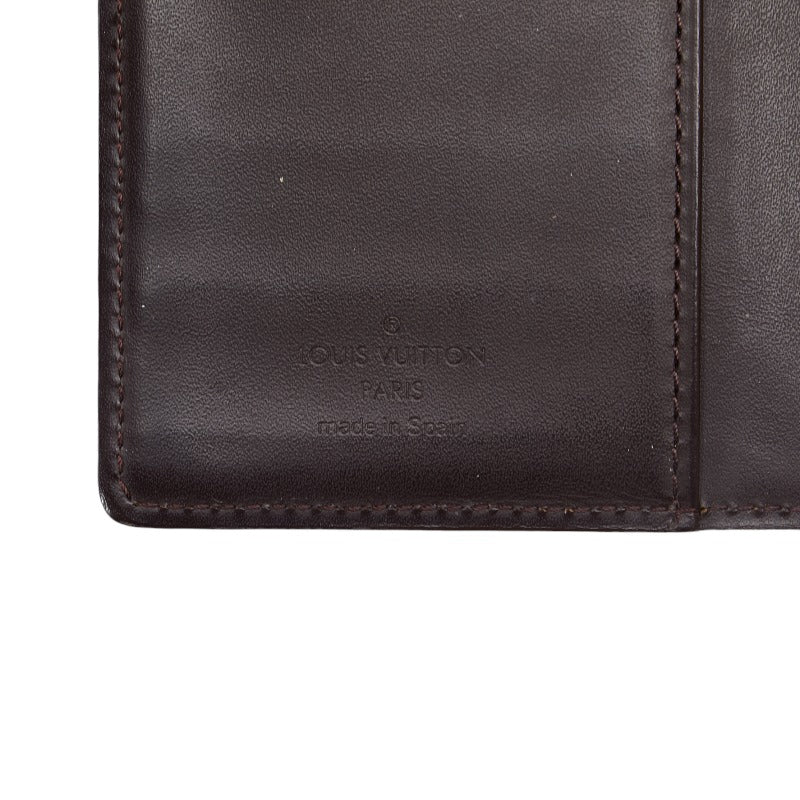 Louis Vuitton Epic Agenda PM Handbook Cover Book Cover R2005D Mokka Brown Leather Ladies Louis Vuitton