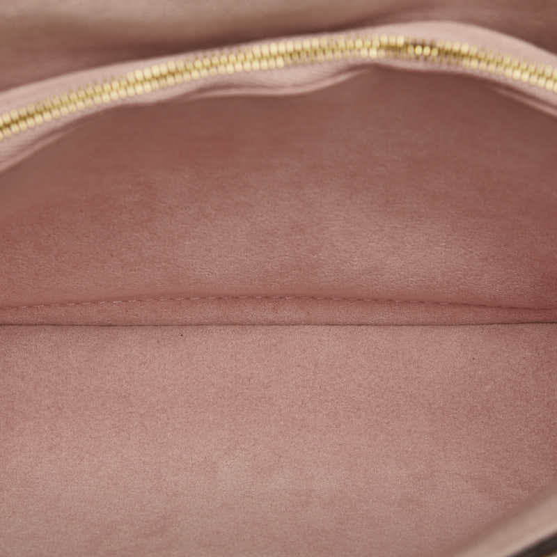 Louis Vuitton Louis Vuitton Damière N44244 Shoulder Bag PVC/Ledger Magnolia Pink Brown