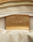 Gucci GG Monogram Tote Handbag 000-0852 2123 Women's Gold Metallic