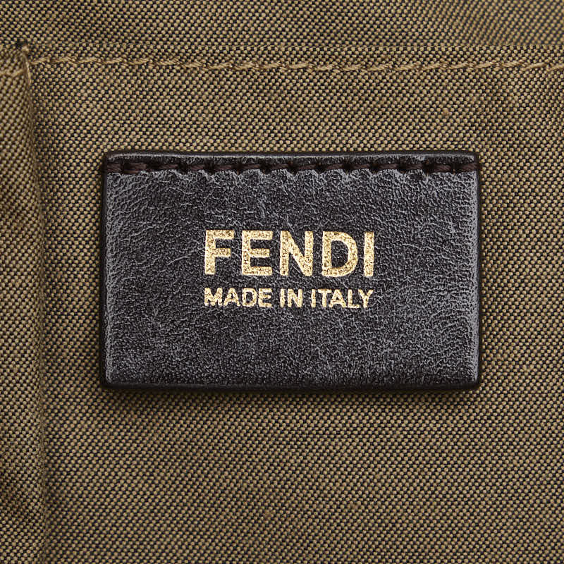 Fendi Cameleon Handbag 2WAY 8BL114 Beige Leather  Fendi