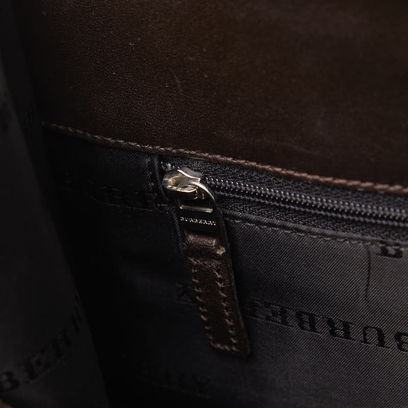 Burberry Tote Bag in Nova Check Canvas Leather