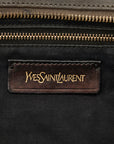 Saint Laurent Cabustic Handbags 2WAY Gray Leather  Saint Laurent