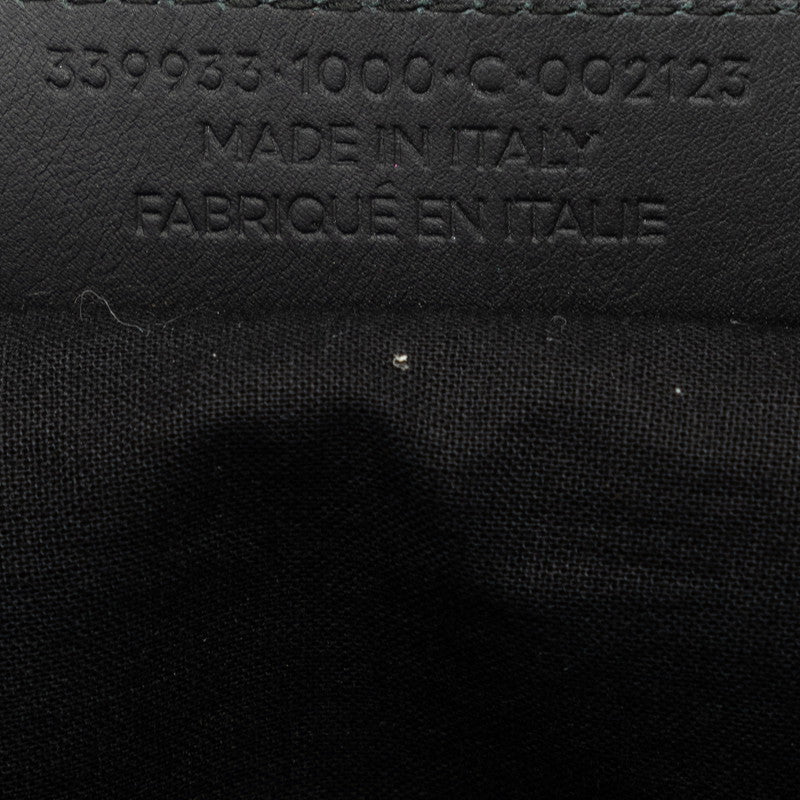 BALENCIAGA VALENCIAGA 339933 Tattoos Bag Leather Black