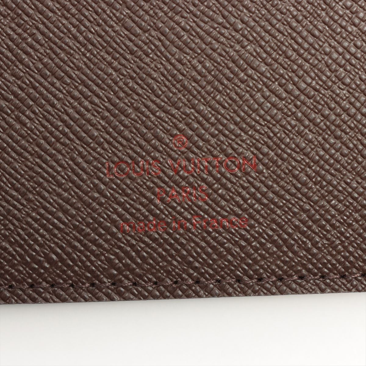 Louis Vuitton Damier Portfolio Brother N60017 Brown Wallet