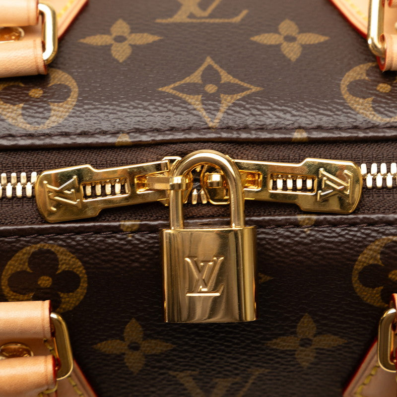 Louis Vuitton Monogram Speedy 20 手提包 2WAY M46234 棕色 PVC 皮革 Louis Vuitton