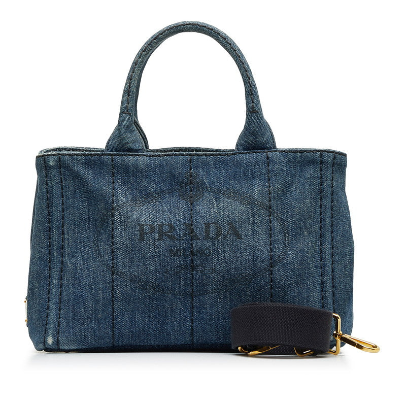 Prada Denim Tote bag Blue｜a2321839｜ALLU UK｜The Home of Pre-Loved Luxury  Fashion