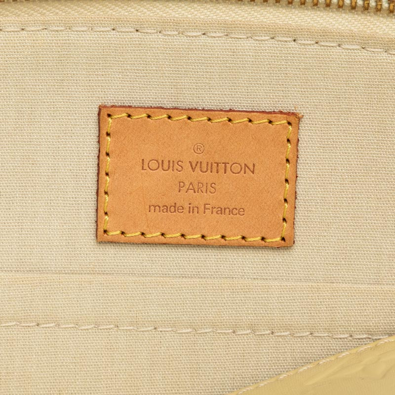 Louis Vuitton Monogram Verney Shawwood PM Handbag M91491 Bronco-Royal Ivory Patent Leather  Louis Vuitton