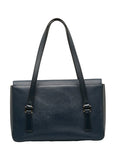 Burberry Nova Check Handbags Navi Leather  Burberry