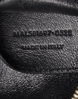 Saint Laurent Shoulder Bag in Calf Leather Black 581697