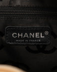 Chanel Cambon Sac à main Sac à bandoulière Cuir Beige Femme