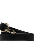 Fendi Belt 90/36 Black Leather Men Fendi
