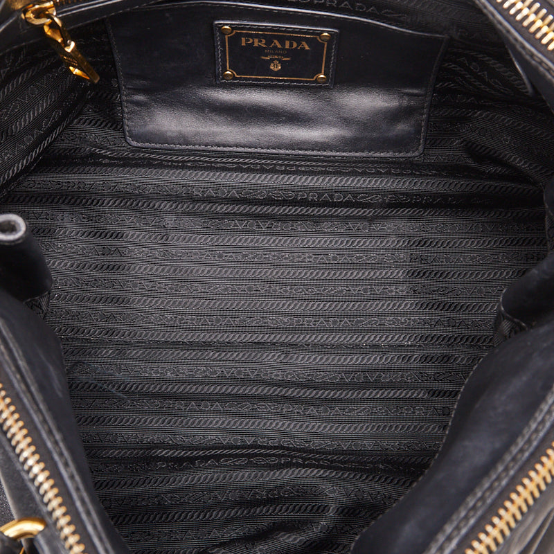 PRADA PRADA BN2324 Handbags Laser Black Ladies Ladies