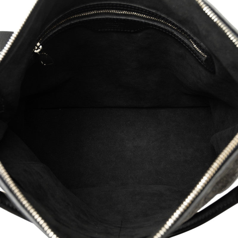 Louis Vuitton Monogram Antias Ixia PM Handbag 2WAY M97071 Black Leather  Louis Vuitton