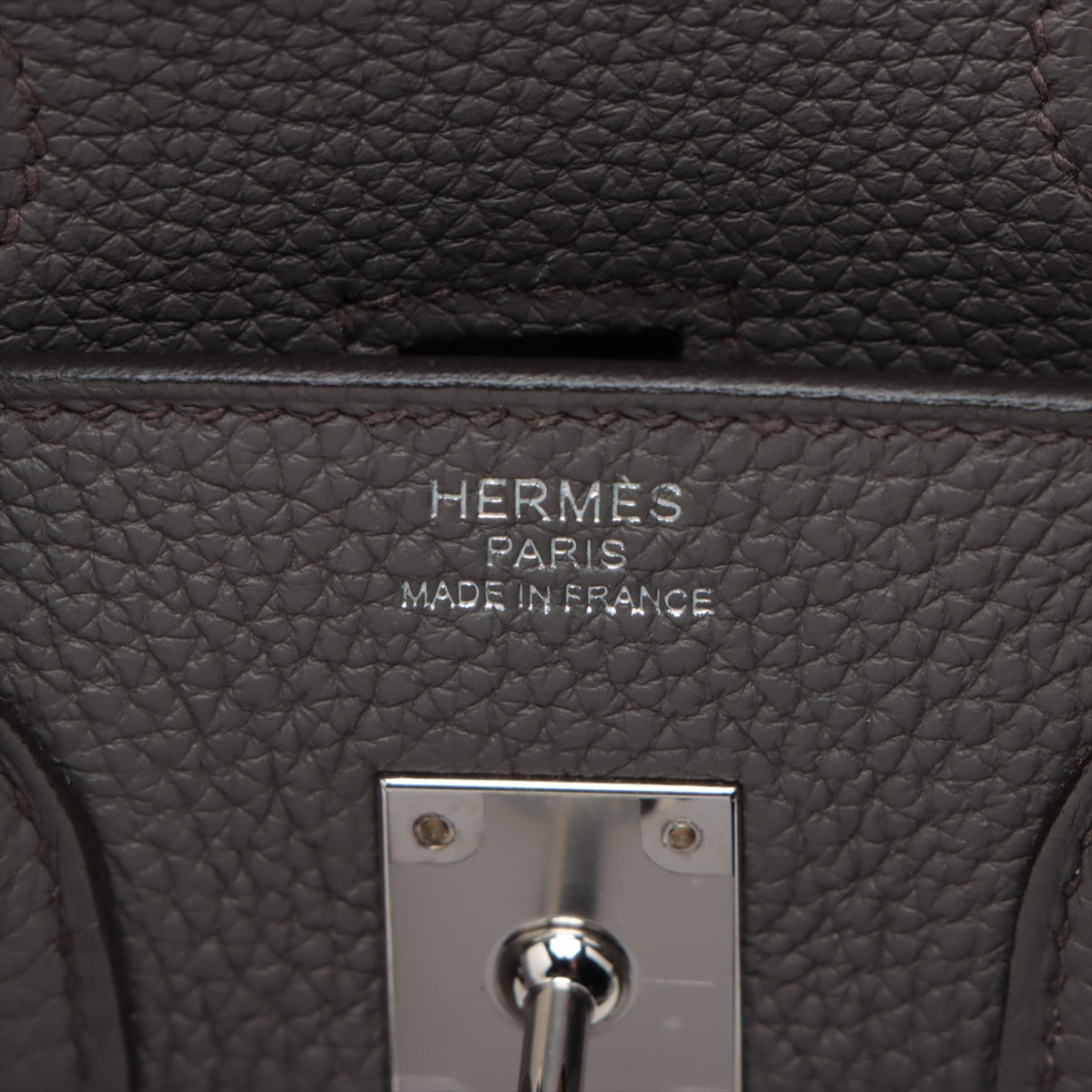 Hermes Bur 25 Trionclement Ethan Silver  U: 2022