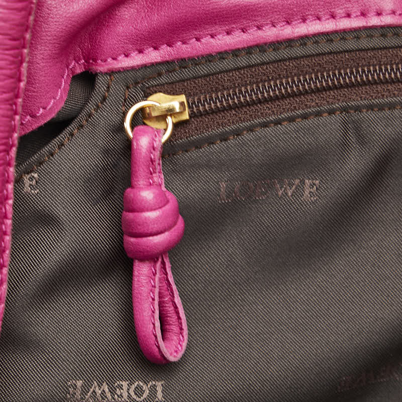 Loebe Anagram Napa Ayre Handbag 011012 Pink Leather Ladies LOEWE