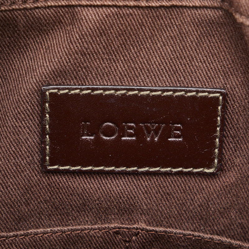 LOEWE LOEWE Anagram 290606  Bag PVC/Laser Black Brown Ladies and Daughters