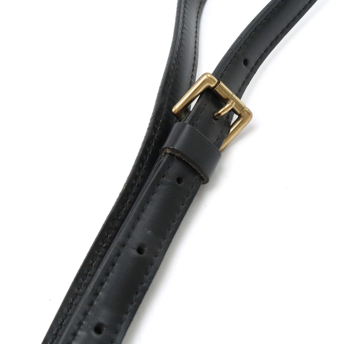 LOUIS VUITTON Louis Vuitton Epic Trocadero 24 Shoulder Bag Leather Noir Black Black Gold  M52312