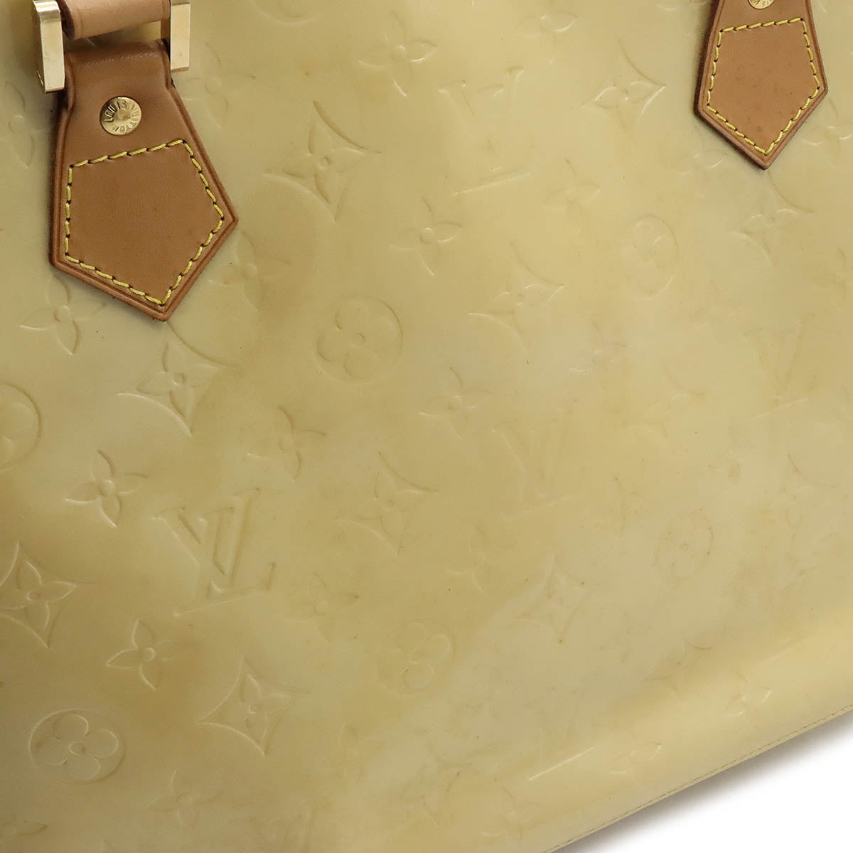 Louis Vuitton Louis Vuitton Monograms Verne Houston Toast Bag Emmeline Patent Leather M91004