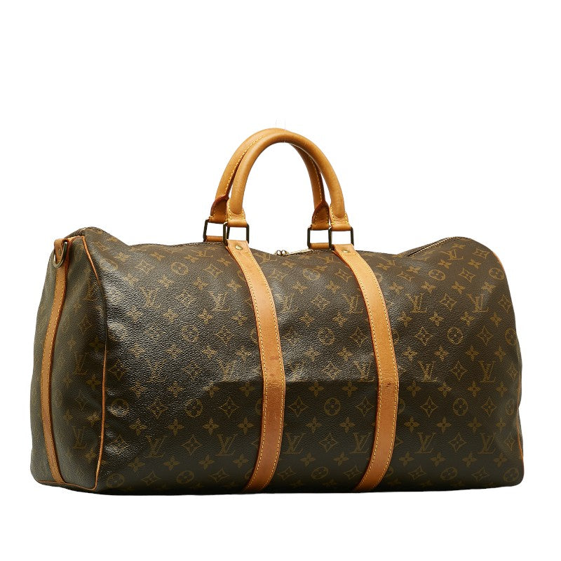 Louis Vuitton Monogram M41416 Boston Bag PVC/Leather Brown