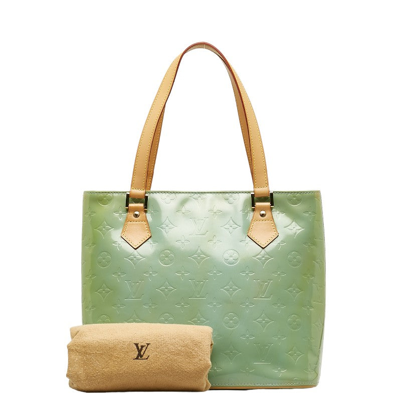 Louis Vuitton Louis Vuitton Monogram Verny M91053 T-Bag Patent Leather Green  T-Bag