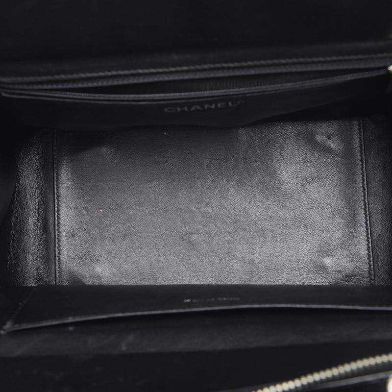 Chanel Matrases Cocomark Chain houlder Bag Black Silver Emmeline  Chanel