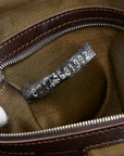 Fendi Zucca Handbags Tote Bag Brown Canvas Leather Ladies Fendi
