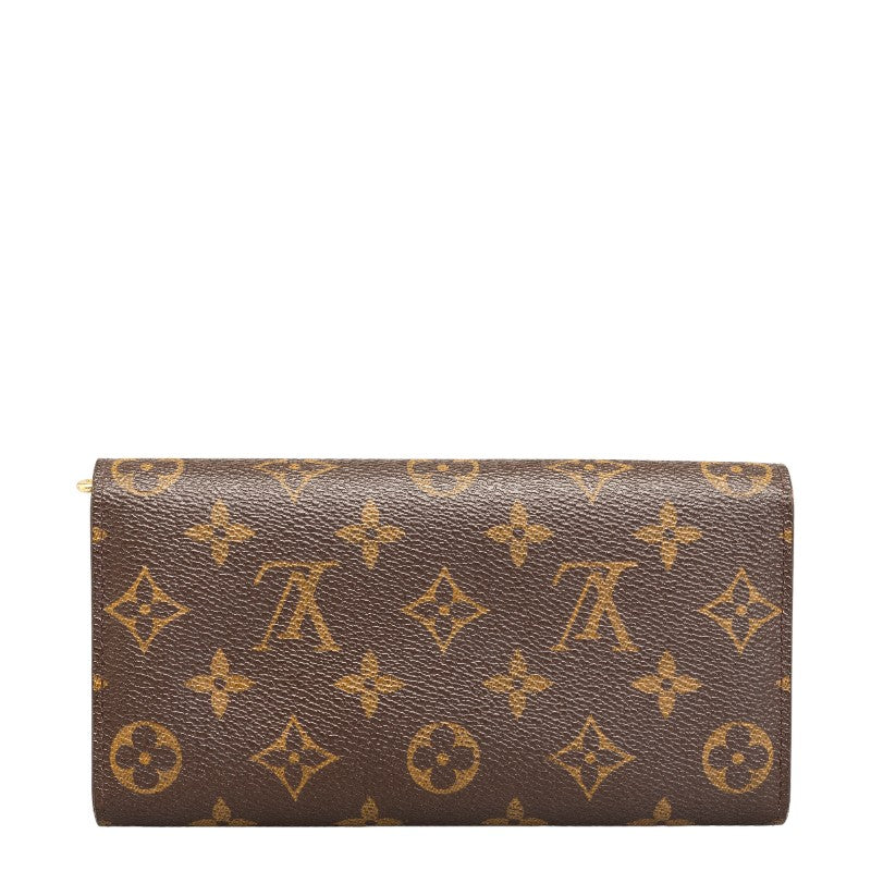 Louis Vuitton Monogram M61734 Long Wallet PVC Brown