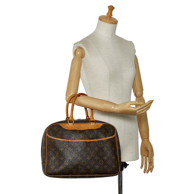 Louis Vuitton Monogram Doveil Handbag M47270 Brown PVC Leather  Louis Vuitton