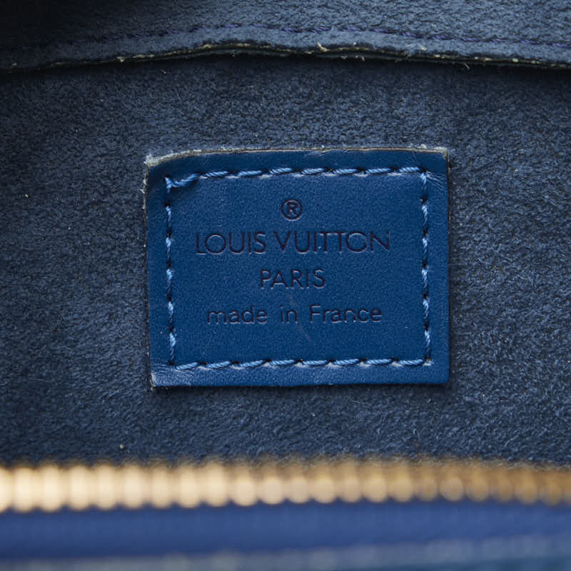 Louis Vuitton Epiphone Handbag M52055 Tread Blue Leather  Louis Vuitton