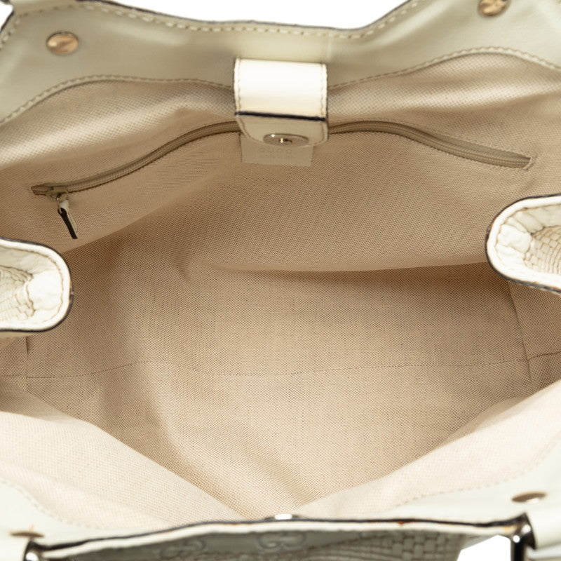 Gucci Handbag 211944 White Leather Ladies Gucci (Gincci Paris)