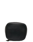 CHANEL DECACOCOMARK Handbag Vanity Bag Black Caviar S  CHANEL