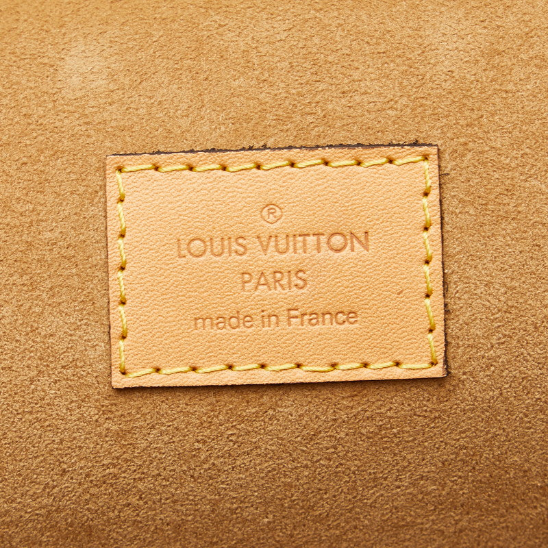 Louis Vuitton Crown Frame GM Trunk Bag Isedan Limited Handbag Shoulder Bag 2WAY M52744 Brown PVC Leather Ladies Louis Vuitton