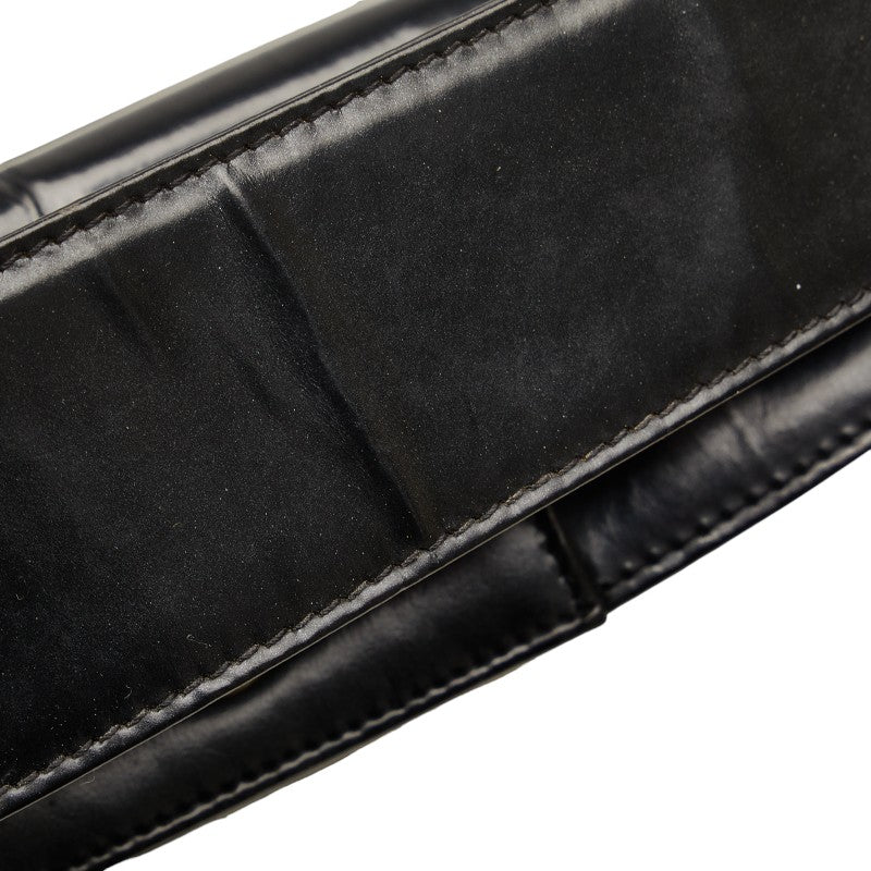 Dior One-Shoulder Bag Handbag Black Leather  Dior
