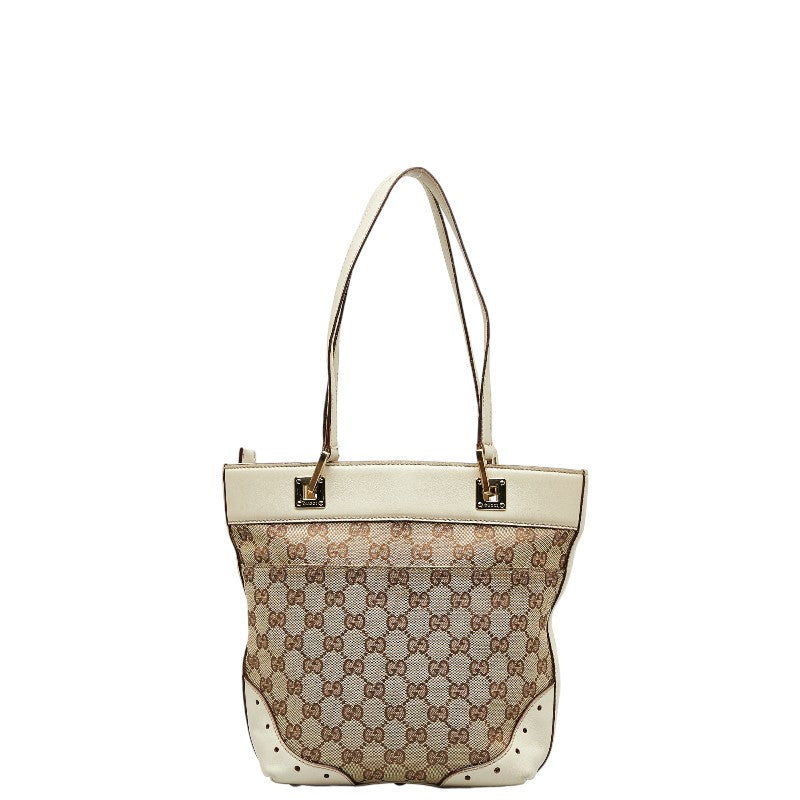Gucci White GG Handbag