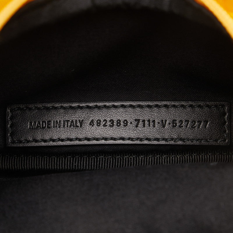 BALENCIAGA Explorer Belt Bag in Nylon Yellow Men’s 482389