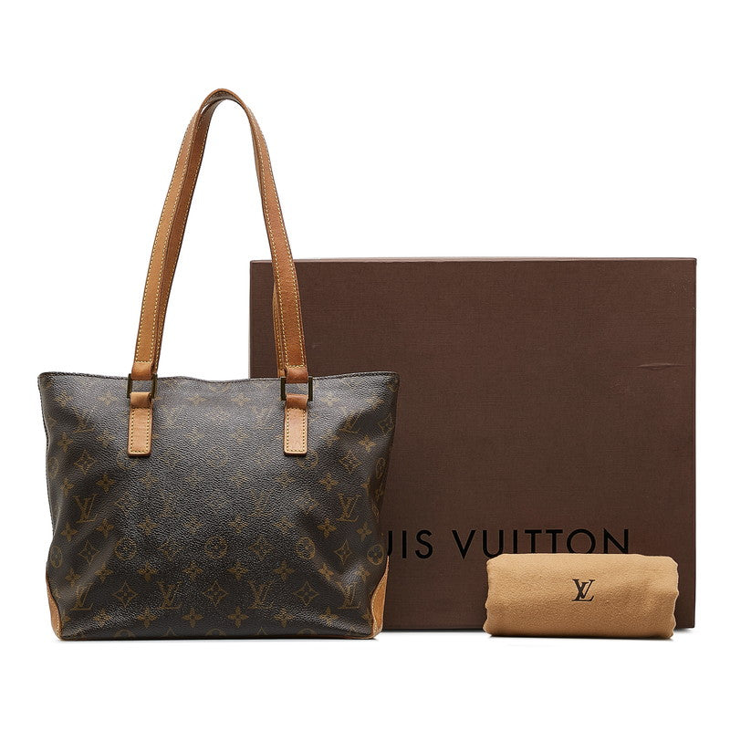 Louis Vuitton Monogram Cabaret Shoulder Bag M51148 Brown PVC Leather  Louis Vuitton