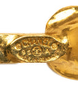 CHANEL Vintage Cocomark Necklace Gold Ladies