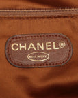 Chanel Triple Coconut Shoulder Bag Brown Silver Gold  2nd