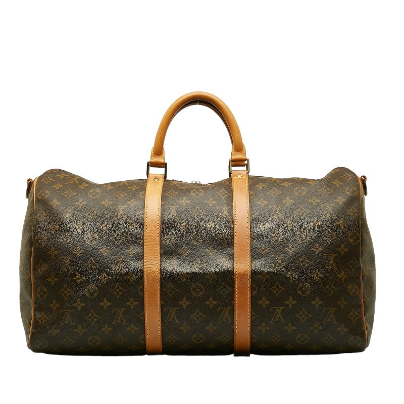 Louis Vuitton Monogram M41416 Boston Bag PVC/Leather Brown