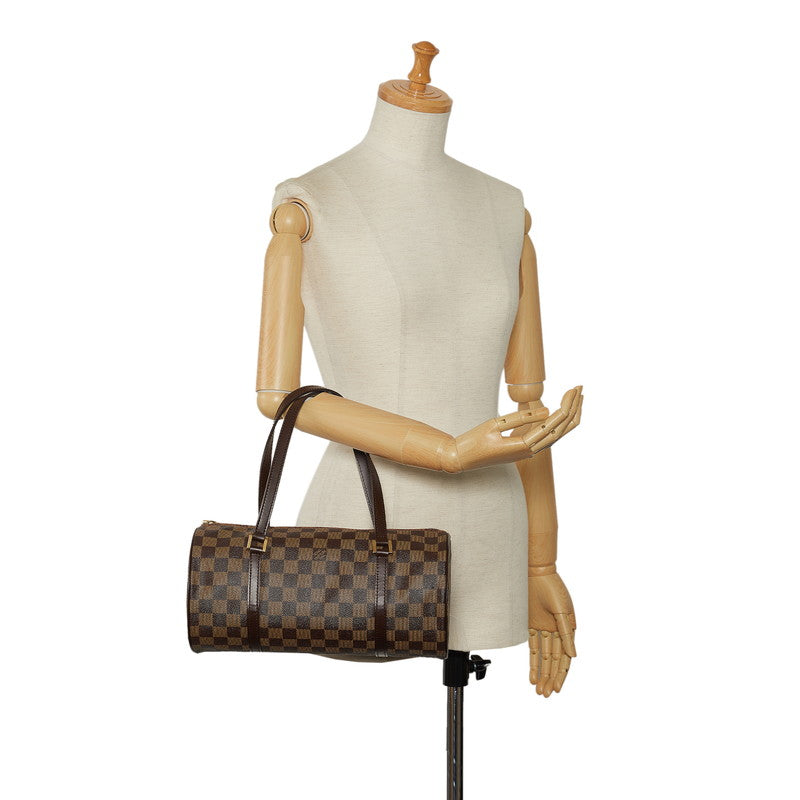 Louis Vuitton Damier Papillon 30 Handbag N51303 Brown PVC Leather  Louis Vuitton