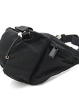 PRADA Belt Bag Waist Bag Black Nylon Mens Sports 2VL056