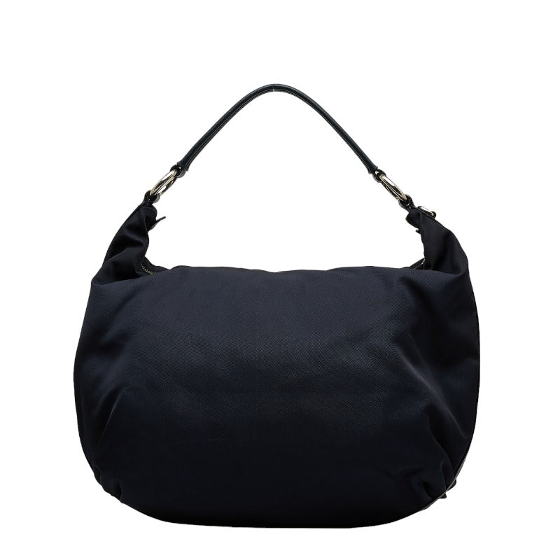 Prada Blue Nylon Handbag