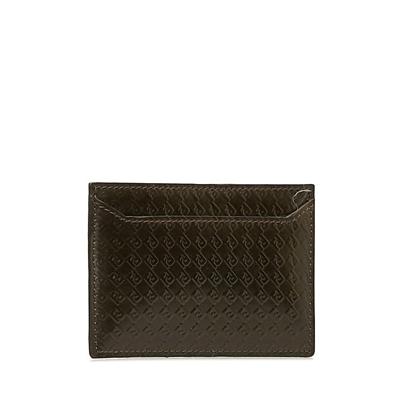 Fendi Card Case 7M0012 Brown Leather Lady Fendi