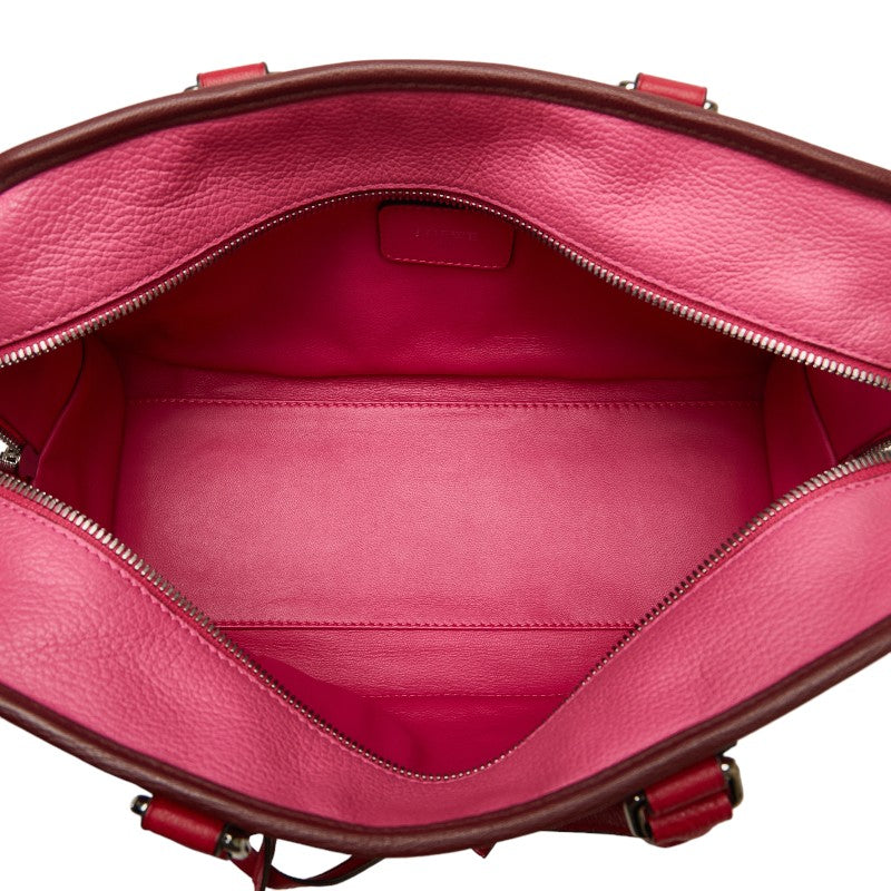 Loewe Anagram Amazon Handbag Pink Red Leather  LOEWE