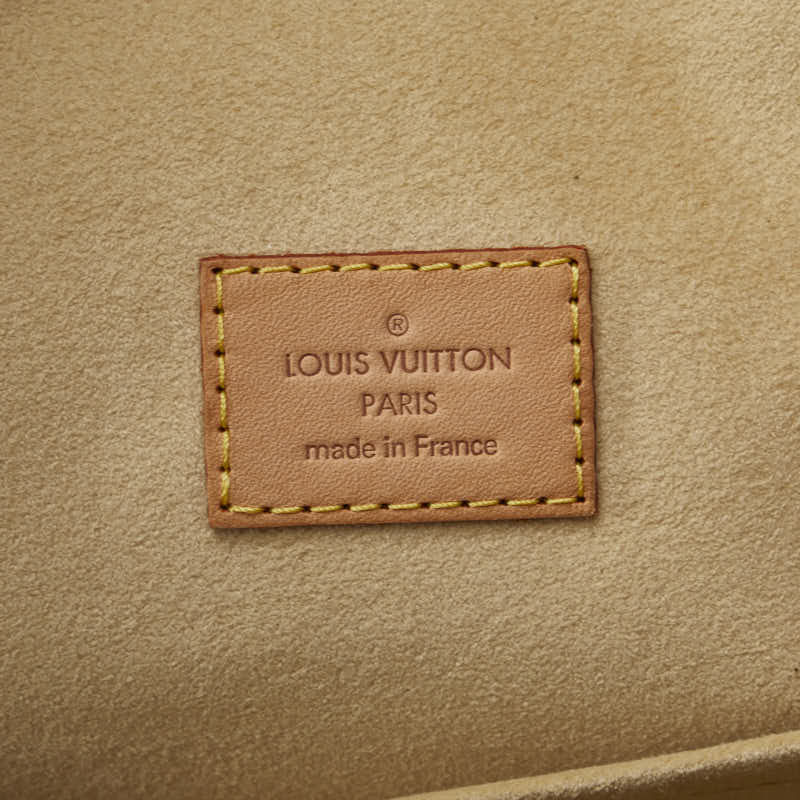 Louis Vuitton Monogram Manhattan GM Handbag M40025 Brown PVC Leather  Louis Vuitton