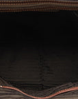 Prada Navy Canvas Handbag