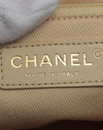 Chanel Matrasse  Leather Chain Handbag  Blue Gold  15th