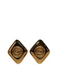 Chanel Vintage Coco Rope-shaped Earring Gold   Chanel